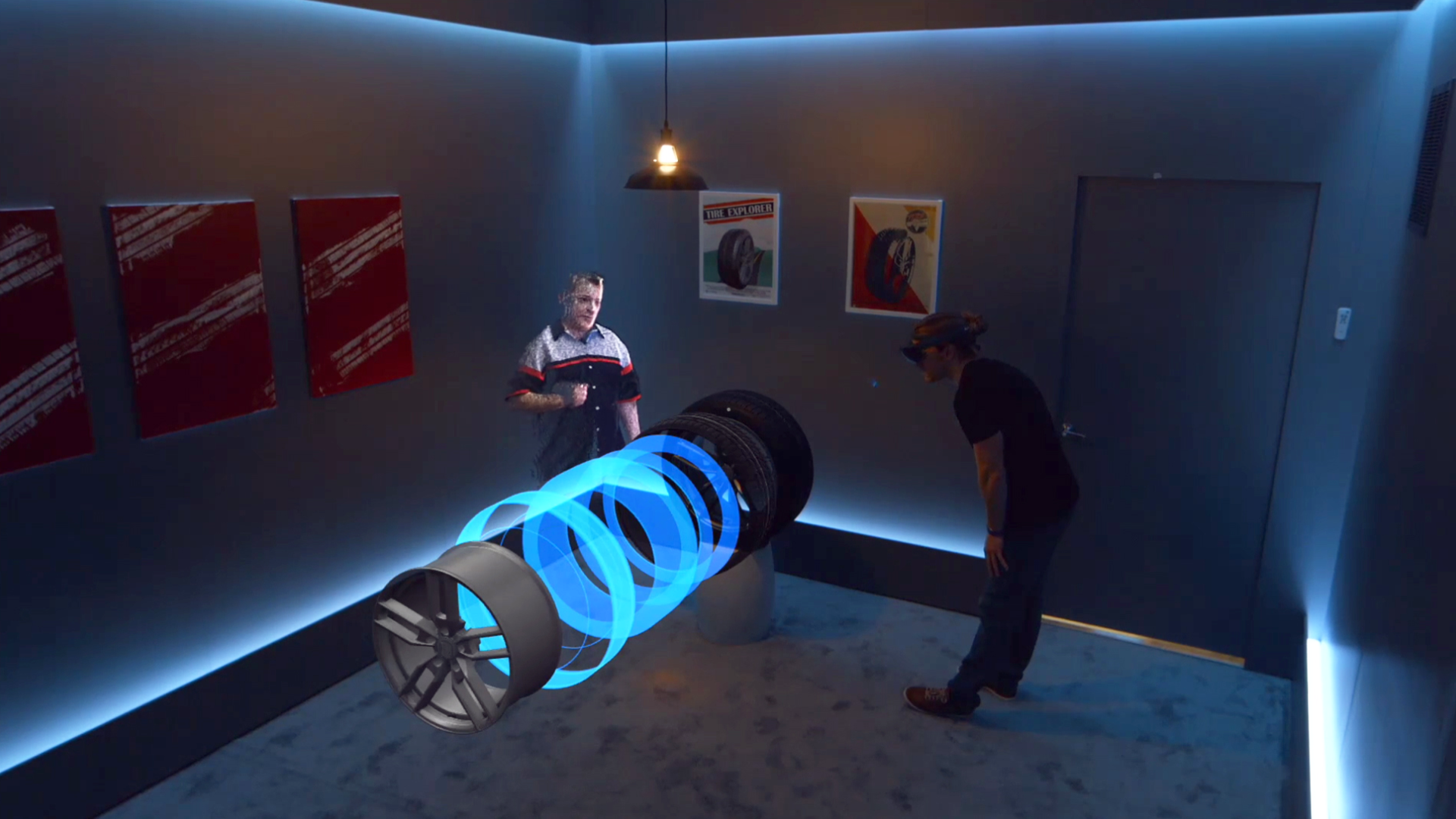 Tire Explorer on HoloLens